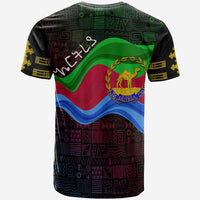 Eritrea Independence Day T Shirt Ethnic African Pattern Black - Wonder Print Shop