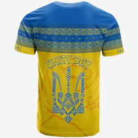 Ukraine Unity Day T Shirt Folk Style - Wonder Print Shop