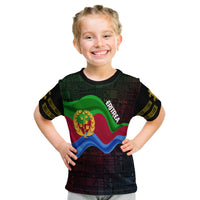 Eritrea Independence Day T Shirt Ethnic African Pattern Black - Wonder Print Shop