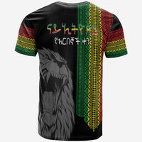 Ethiopia Patriot Day T Shirt Amharic Letters Roaring Lion - Wonder Print Shop