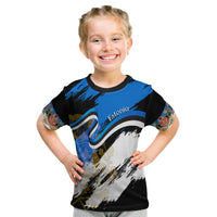 Estonia Grunge Design KID T Shirt Eesti Flag - Wonder Print Shop