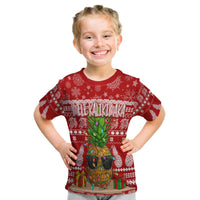 Hawaii Christmas T Shirt KID Mele Kalikimaka - Pineapple - Wonder Print Shop