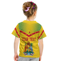Grenada Independence Day T Shirt KID Geometric Style Ver 02 - Wonder Print Shop