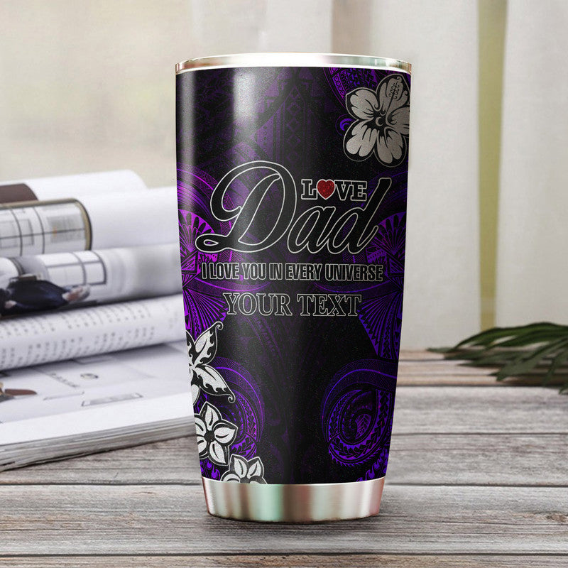 custom-personalised-polynesian-fathers-day-tumbler-i-love-you-in-every-universe-purple