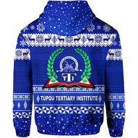 Tupou Tertiary Institute Christmas Tonga Hoodie Simple Style LT8 - Wonder Print Shop
