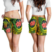 polynesian-turtle-women-short-circle-turtle-hibiscus-reggae