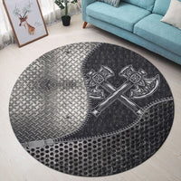 viking-carpet-two-warrior-axes-round-carpet