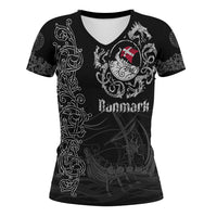 Viking Clothing Viking Drakkar Denmark Warship V Neck T shirt RLT12 - Wonder Print Shop