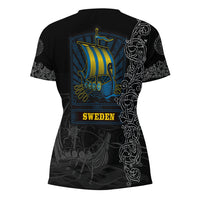 Viking Clothing Viking Drakkar Sweden Warship V Neck T shirt RLT12 - Wonder Print Shop