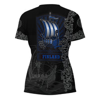 Viking Clothing Viking Drakkar Finland Warship V Neck T shirt RLT12 - Wonder Print Shop