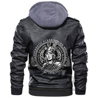 Viking Valkyrie Art Leather Jacket RLT12 - Wonder Print Shop