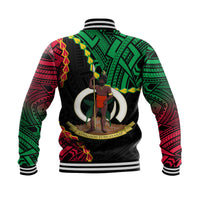 Vanuatu Baseball Jacket Basic Coat Of Arms LT9 - Wonder Print Shop
