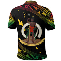 Vanuatu Proud To Be A Ni Van Polynesian Pattern Polo Shirt - Wonder Print Shop