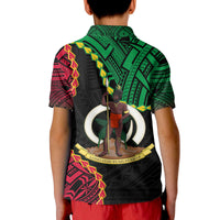 Vanuatu Polo Shirt Basic Coat Of Arms - Wonder Print Shop