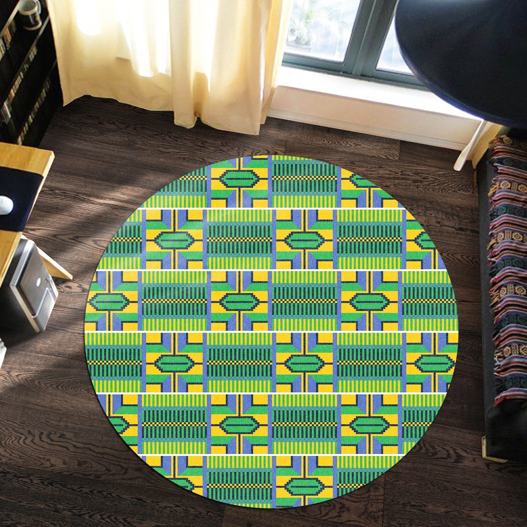 african-carpet-verdurous-kente-round-carpet