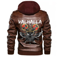 Viking Viking Valhalla Warrior Leather Jacket RLT12 - Wonder Print Shop