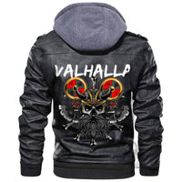 Viking Viking Valhalla Warrior Leather Jacket RLT12 - Wonder Print Shop