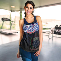 Samoa Personalised Women Racerback Tank 60th Independence Anniversary - Wonder Print Shop