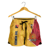 the-kumuls-png-womens-shorts-papua-new-guinea-polynesian-dynamic-style