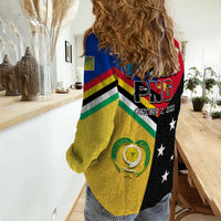 Torba PNG Day Women Casual Shirt 2022 Simple Polynesia LT13 - Wonder Print Shop