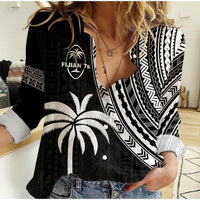 Fiji Rugby Sevens Women Casual Shirt Fijian 7s Tapa Polynesian LT13 - Wonder Print Shop