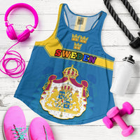 Sweden LGBT Day Women Racerback Tank Be Proud Of Who You Are - Wonder Print Shop