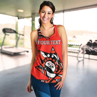 (Custom Personalised) Canada Haida Women Racerback Tank Maple Leaf Canadian LT13 - Wonder Print Shop