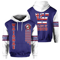 Custom Hawaii Hoodie Waianae High Custom Your Class Pullover Hoodie - Wonder Print Shop