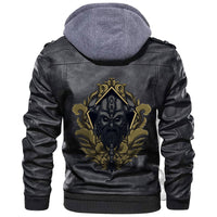 Viking Warrior Leather Jacket RLT12 - Wonder Print Shop