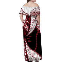 Gift For Couple - Tonga Emancipation Day Matching Hawaiian Shirt And Dress Kupesi Pattern No.1 Black LT9 - Wonder Print Shop