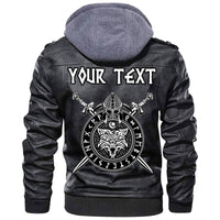 (Custom) Wonder Print Shop - Wolf Symbol Of Grunge Style Leather Jacket RLT12 - Wonder Print Shop