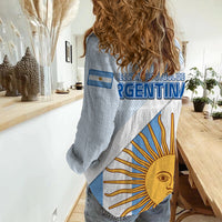 Argentina Sol de Mayo Football Women Casual Shirt - Wonder Print Shop