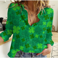 St Patrick's Day Casual Shirt No.2 LT6 - Wonder Print Shop