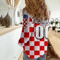 (Custom Personalised And Number) Croatia Soccer- Champions In My Heart Casual Shirt LT6 - Wonder Print Shop