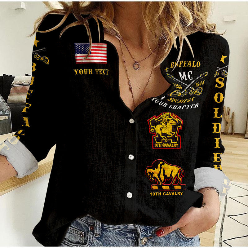 custom-personalised-buffalo-soldiers-motorcycle-club-bsmc-woman-casual-shirt-original-style-black