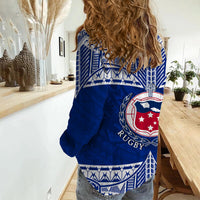 Toa Samoa Rugby Casual Shirt Siva Tau LT6 - Wonder Print Shop