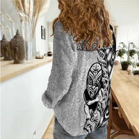 New Zealand Maori All Black Rugby Women Casual Shirt LT2 - Wonder Print Shop