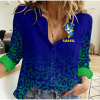 Brazil Casual Shirt World Cup 2022 LT6 - Wonder Print Shop