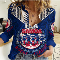 Toa Samoa Rugby Casual Shirt Siva Tau Jersey LT6 - Wonder Print Shop