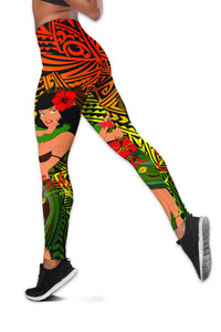 custom-personalised-hawaii-hula-girl-reggae-women-legging
