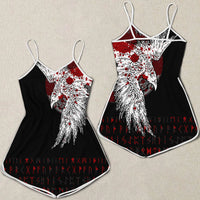 viking-women-rompers-mystical-raven-tattoo-style-blood
