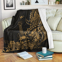 hawaii-polynesian-premium-blanket-ukulele-gold