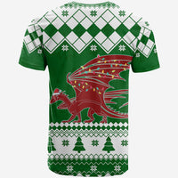 Red Dragon Nadolig Llawen Wales Christmas T Shirt Simple Style - Wonder Print Shop