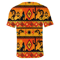 Kokopelli Myth Yellow Native American 3D Tshirt LT10 - Wonder Print Shop