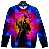 New Native American Chief 3D Sweatshirt LT10 - Wonder Print Shop