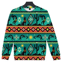 Kokopelli Myth Green Native American 3D Sweatshirt LT10 - Wonder Print Shop