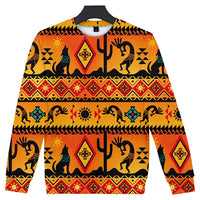 Kokopelli Myth Yellow Native American 3D Sweatshirt LT10 - Wonder Print Shop