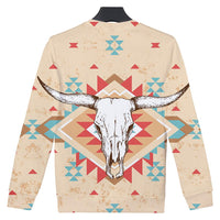 Bison Pink Symbol Native American Design 3D Sweatshirt LT10 - Wonder Print Shop