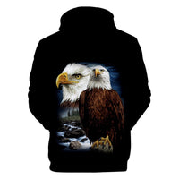Eagle Native American All Over Hoodie LT10 - Wonder Print Shop