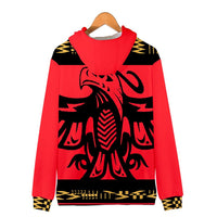 Red Thunderbird Native American Design All Over Hoodie LT10 - Wonder Print Shop